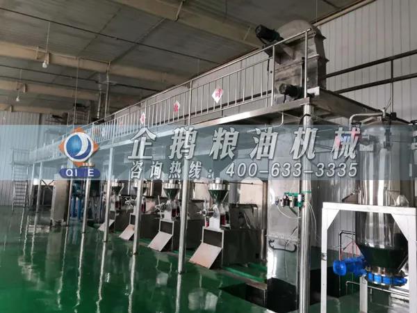 棉籽油精煉加工設(shè)備，企鵝機械提高油料綜合利用率(圖2)